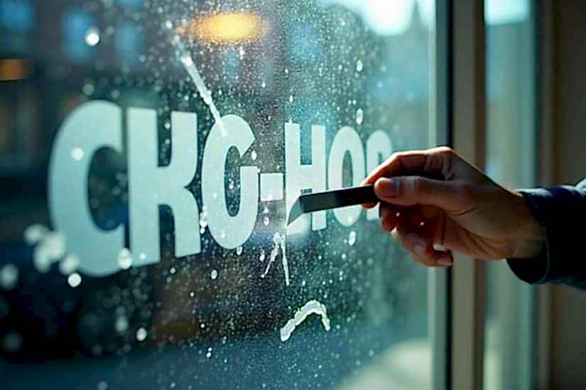 Camdaki Reklam Yazısı Nasıl Çıkar?