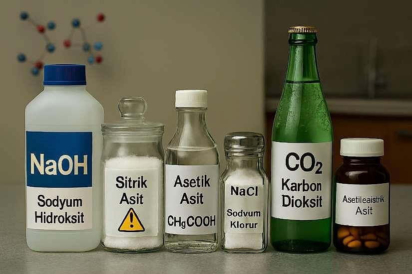 Günlük Hayatta Kullandığımız Kimyasal Maddeler