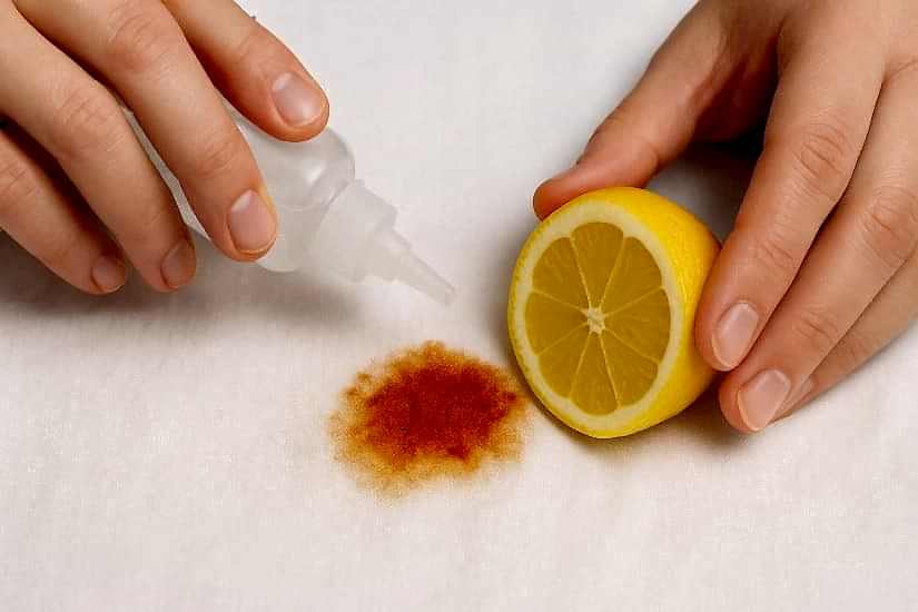 Kumaştan Pas Lekesi Nasıl Çıkar?