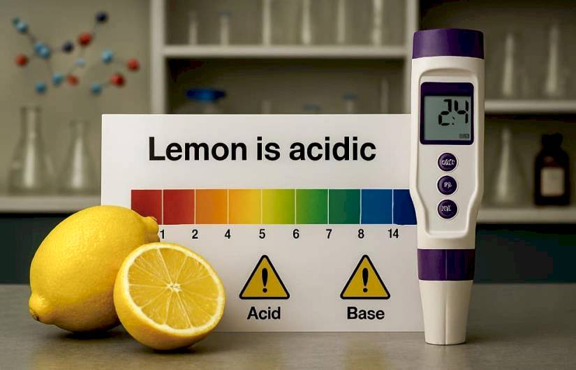 Limon Asit Mi Baz Mı?