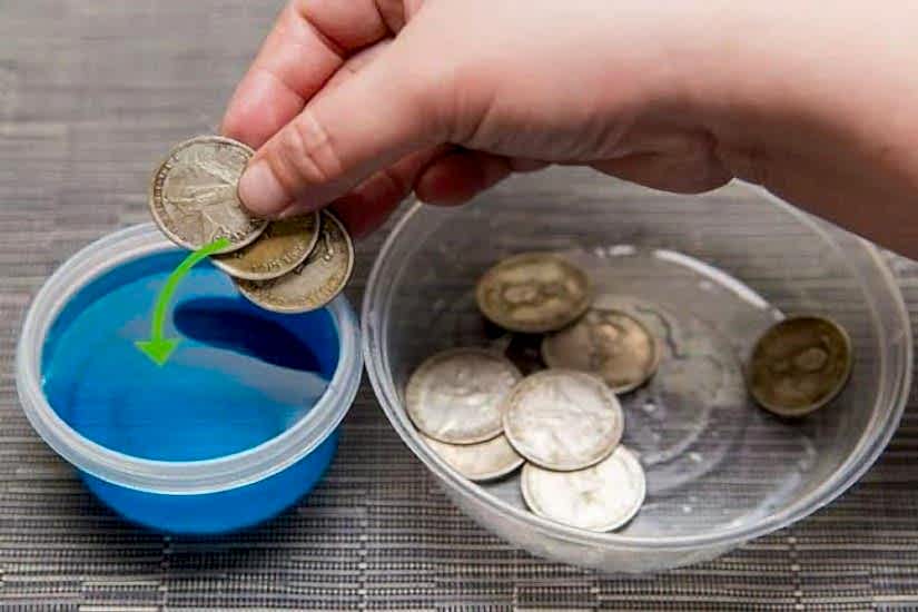 Oksitlenmiş Madeni Para Nasıl Temizlenir?