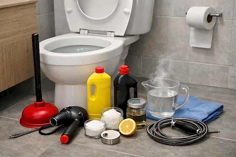 Tuvalet Gideri Açma Yöntemleri