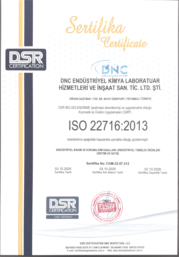 ISO 22716:2013 TR